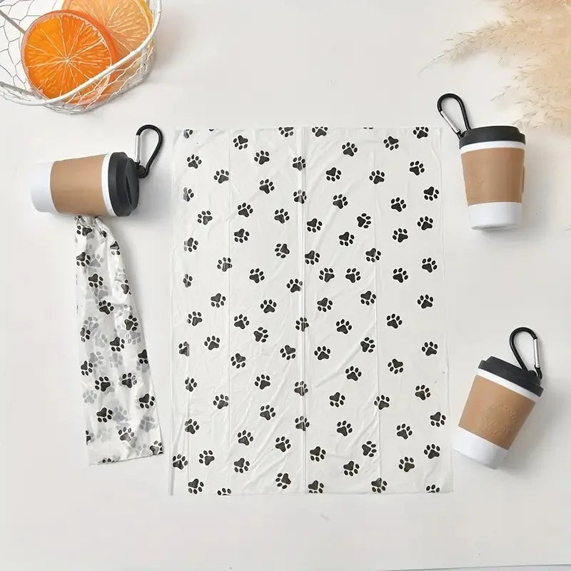 Dispensador de Bolsas para Perros con Diseño de Café