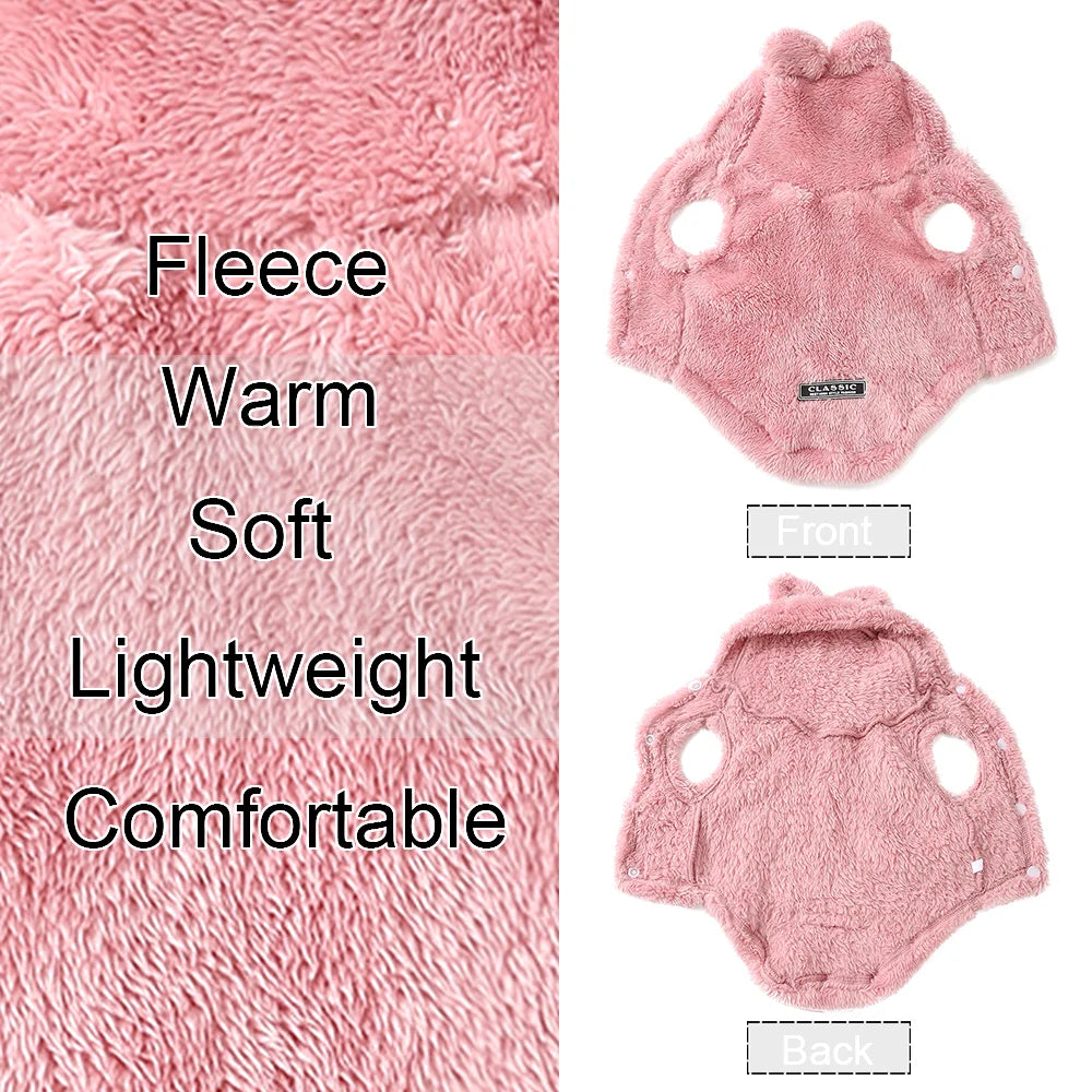 BunnyWarm™  Abrigo Polar con Orejas
