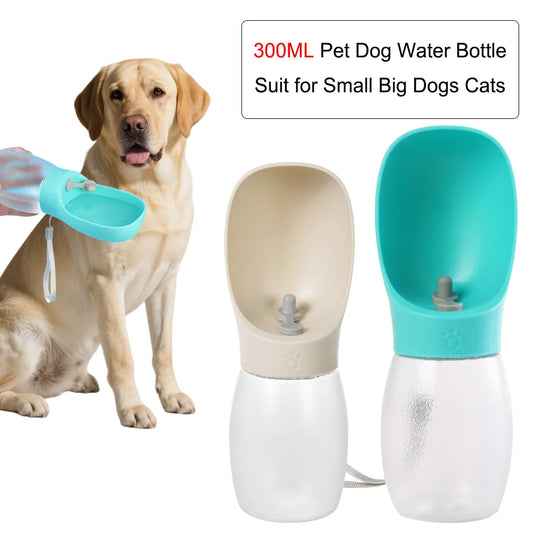 Bebedero Portátil para Perros y Gatos – 300 ml