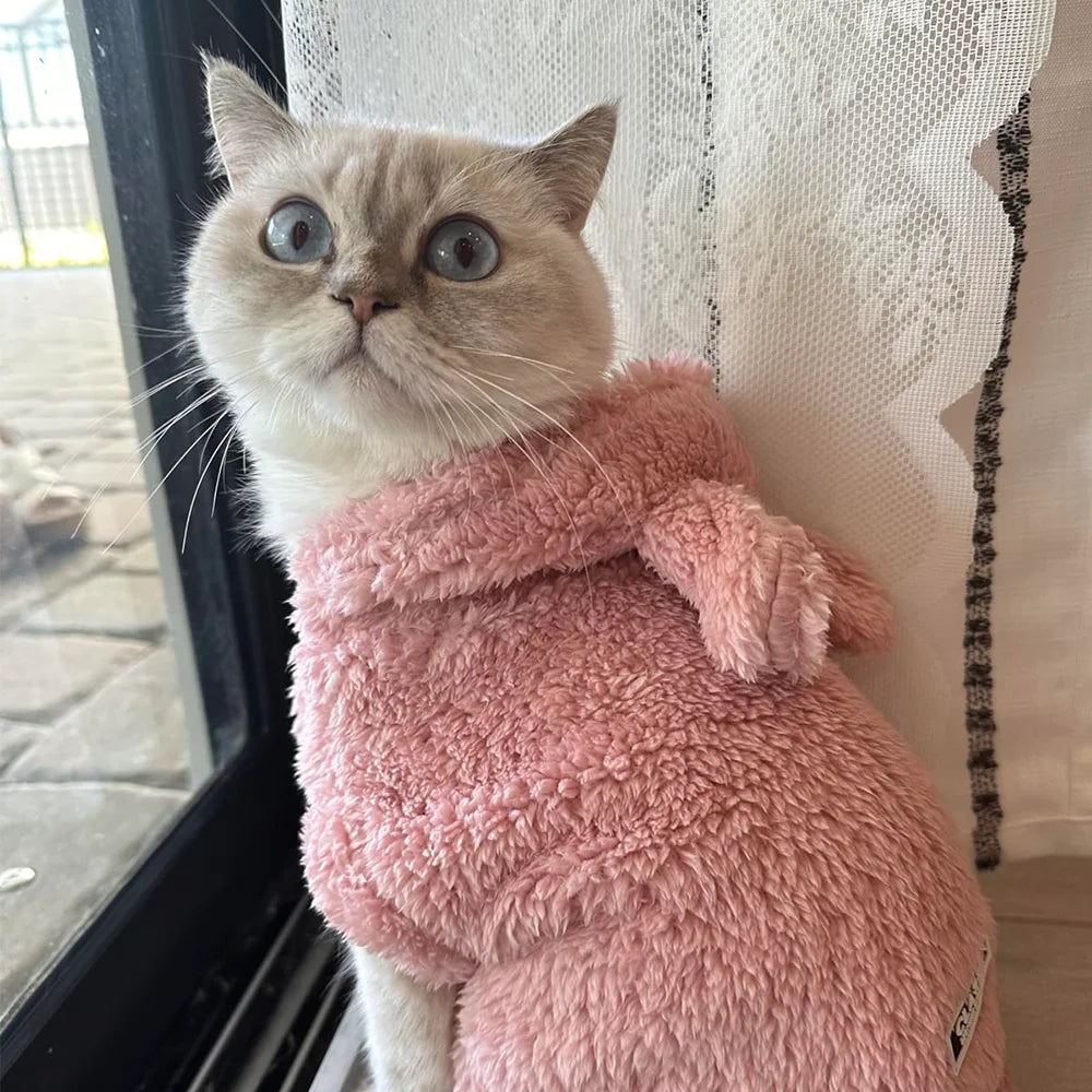 BunnyWarm™  Abrigo Polar con Orejas