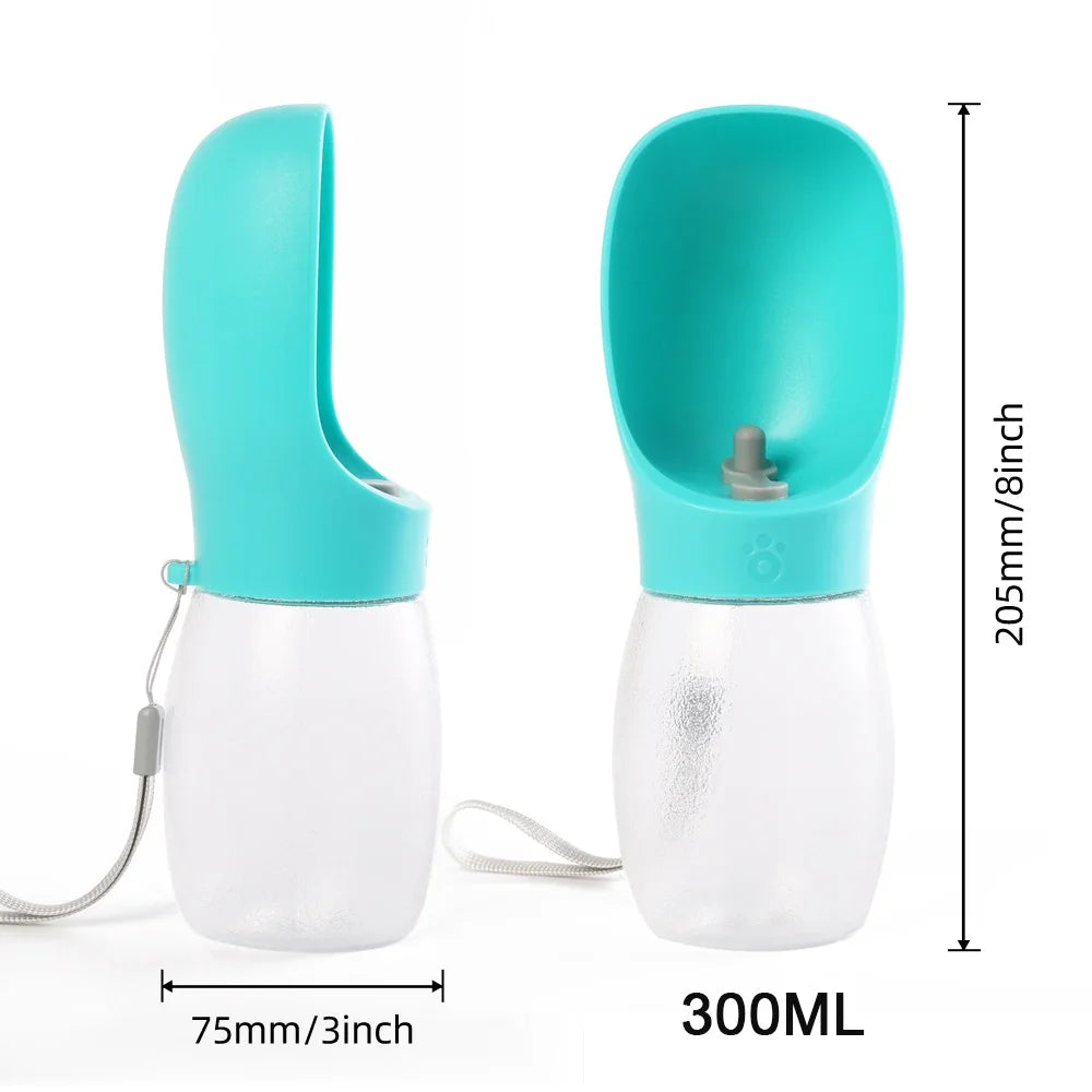 Bebedero Portátil para Perros y Gatos – 300 ml